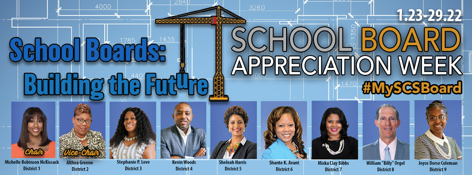 School Board Appreciation Week #MySCSBoard banner